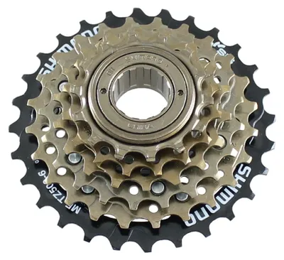 Immagine prodotto di Shimano Tourney MF-TZ500 cassetta 6 velocità 14 - 28 denti pacco pignoni deragliatore cassetta ruota libera bicicletta cassetta
