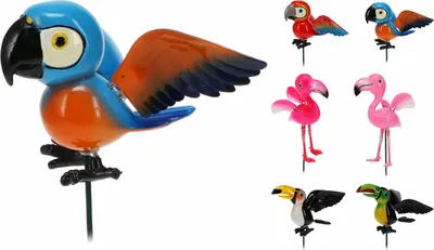Image de Oiseaux Déco Pot Progarden Ornementation Extérieure - Ipae Progarden