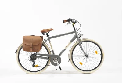 Produktbild von Cityfahrrad 28 Zoll 605 Aluminium Man Grau