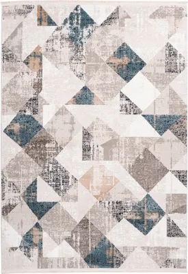 Produktbild von Jessy 200 Grau / Blau 120cm x 180cm