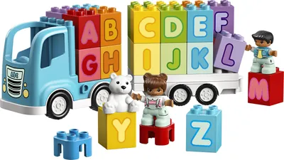 Produktbild von LEGO 10915 DUPLO Mein Erster ABC-Lastwagen, Alphabet-Spielzeug, Lernspielzeug für Kleinkinder ab 1,5 Jahren, Buchstaben Lernen, Kinderspielzeug