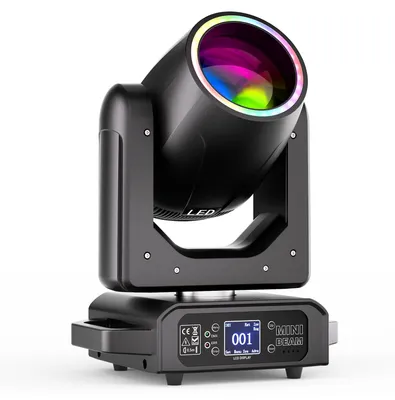 Produktbild von Moving-Head-Bühnenlicht - DMX-Bühnenscheinwerfer - 200 W - AC100–240 V - EU-Stecker - Professionelle DJ- und Bühnenbeleuchtung