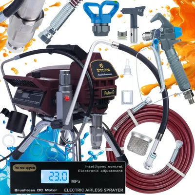 Zdjęcie produktu dla Agregat malarski Zenthril Pulse D 2000W 20Mpa 0,019", 2L/min, seria EasyPerformance
