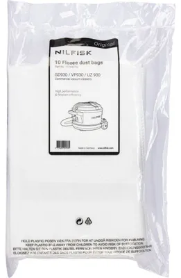 Obrázok produktu pre Nilfisk 10x Staubbeutel für VP 930 ECO HEPA