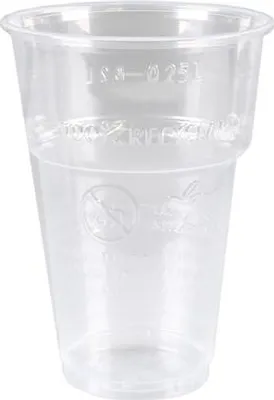 Image de Klika - Beer Cup | Propy | Pp | 250 ml | 200 ml | 108 mm | Transparent | 1000 pièces