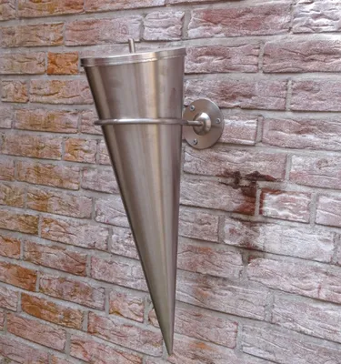 Produktbild von Fackel Wandfackel Bodenfackel Gartenfackel Cylinder komplett aus Edelstahl