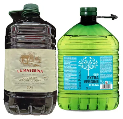 Zdjęcie produktu dla Oliwa z oliwek z pierwszego tłoczenia otrzymywana bezpośrednio z oliwek kanister 5000ml