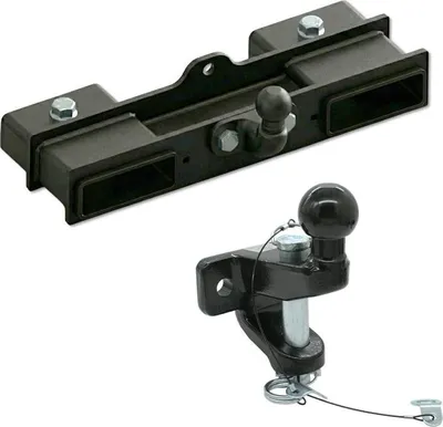 Produktbild von AHK Manövrieradapter Anhängerkupplung für Gabelstapler Zugmaul mit Kugelkopf