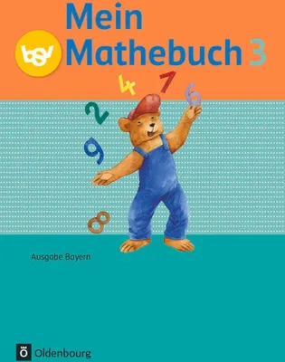 Produktbild von Mein Mathebuch Ausgabe B 3. Jahrgangsstufe. Schülerbuch mit Kartonbeilagen Bayern