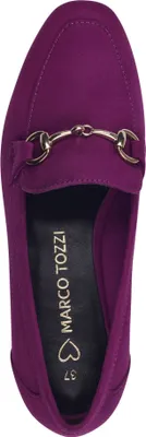 Produktbild von MARCO TOZZI Damen Slipper Loafer Zierspange 2-24212-42, Größe:40 EU, Farbe:Violett