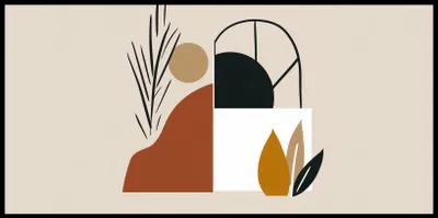 Image de Affiche 91,3 x 44,5 cm Nature en fleurs