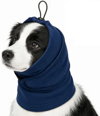Image de Col protecteur pour chien, protège les oreilles et la nuque, réglable, taille L, pour les chiens ayant un tour de nuque de 40 cm