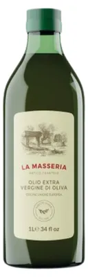 Produktbild von Olivenöl „Olio Extra Vergine di Oliva EU Strong“ in PET-Flasche, 1 l – La Masseria