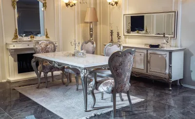 Produktbild von Stuhl mit Armlehne Sessel Esszimmer Holz Lehnstuhl Stühle Design Sessel Möbel