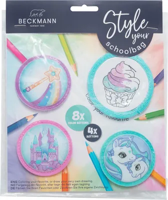 Produktbild von Beckmann Norway Button Paket Mint Mint