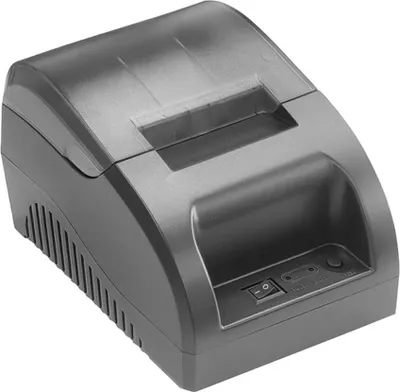 Produktbild von INF 58mm Thermischer Bluetooth USB Belegdrucker - Kompakt und Vielseitig Schwarz