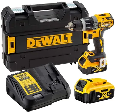 Immagine prodotto di Trapano Avvitatore con percussione 18V 5.0Ah Brushless DEWALT DCD796P2