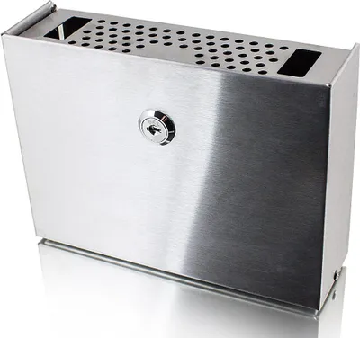 Produktbild von Bituxx Edelstahl Wandaschenbecher MS-13197
