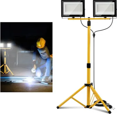Produktbild von Bettizia 100W LED Baustrahler Flutlicht Scheinwerfer Außenstrahler Arbeitsleuchte Bauscheinwerfer IP66 Wasserdicht Kaltweiß