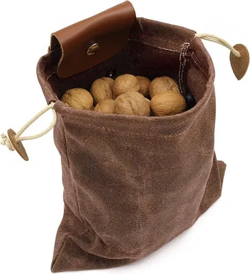 Immagine prodotto di Borsa in tela bushcraft per attività all'aperto - borsa pieghevole per campeggio e giardinaggio