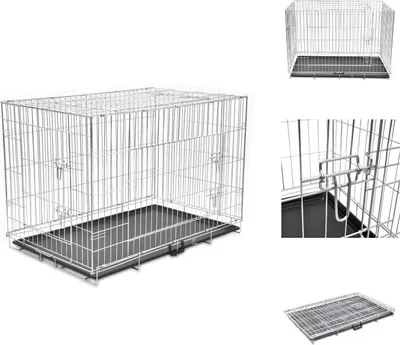 Produktbild von Faltbare Hundebox Metall XXL -  Transportboxen & -taschen