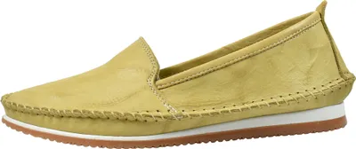 Produktbild von Andrea Conti Damen Leder Slipper 1889601, Größe:37 EU, Farbe:Grün