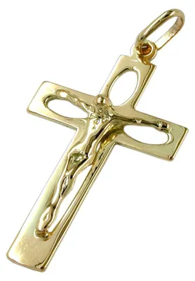 Anhänger-Kreuz-mit-Jesus-14Kt-585-Gold