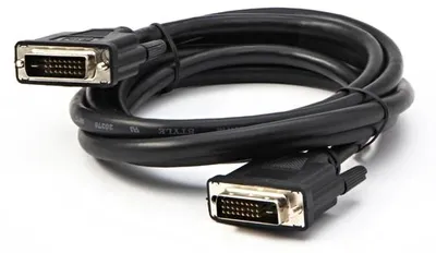 Immagine prodotto di Logo Cavo video Dual link DVI (24+1) maschio - DVI (24+1) maschio 2 m schermato nero