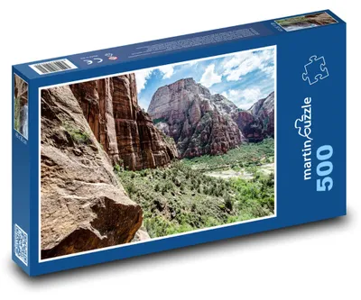 Produktbild von martinpuzzle - Puzzle 500 Teile - USA - Nationalpark