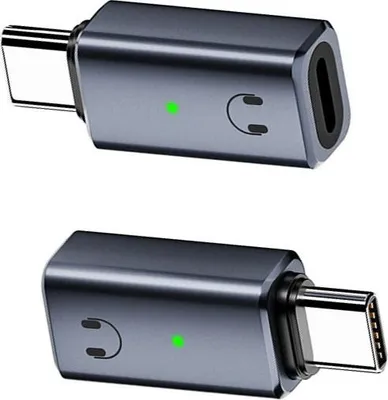 Produktbild von INF Lightning Buchse auf Type-C Stecker Adapter für Audio und Anrufe Grau