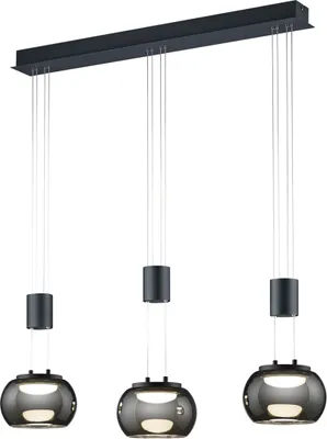 Obrázek produktu pro Lustr LED MADISON černý Trio 342010332