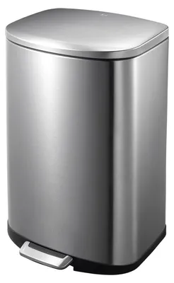 Produktbild von EKO - Della Treteimer 50 Liter - Stainless steel Plastic  - Matt Edelstahl