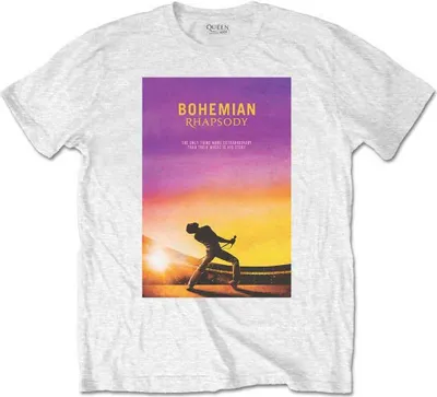 Immagine prodotto di Queen Bohemian Rhapsody White L T-shirt