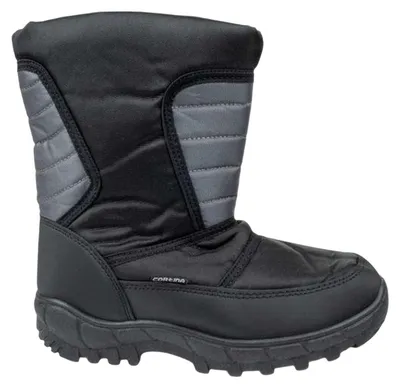 Produktbild von Cortina - Kontrast Schneestiefel für Mädchen PP12602 (33 EU) (Schwarz/Grau)