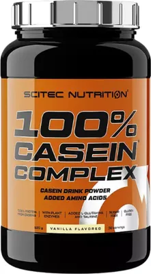 Obrázek produktu pro Scitec Nutrition 100% Casein Complex 920 g vanilka / Kaseinov (non) proteiny / Kaseinov komplex obohacen o trvic enzymy