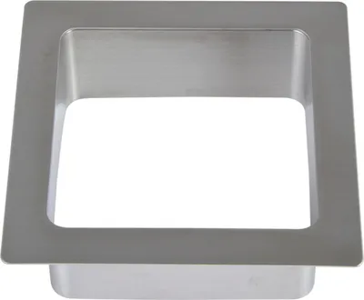 Produktbild von LAMP® Einwurfrahmen eckig 108 x 108 mm Edelstahl