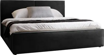 Produktbild von MIRJAN24 Polsterbett Santos, Doppelbett mit Bettkasten, Ehebett, Gasdruckfeder, Lattenrost (Farbe: Manila 18, Größe: 140x200 cm)