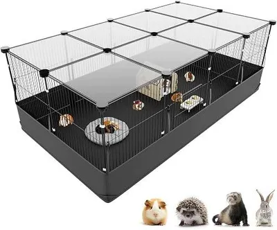 Zdjęcie produktu dla Wybieg dla świnek morskich 122X60X40 cm kojec małych zwierząt