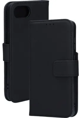Produktbild von Mobiparts MP-128838, Geldbörsenhülle, Apple, iPhone 16e, 15,4 cm (6.06"), Schwarz