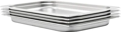 Produktbild von Gastronormbehälter 4 Stk. GN 1/1 40 mm Edelstahl