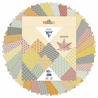 Produktbild von Clairefontaine 5x Origami Papiere 60 Blatt, 30 Motive Herbst - 95636C