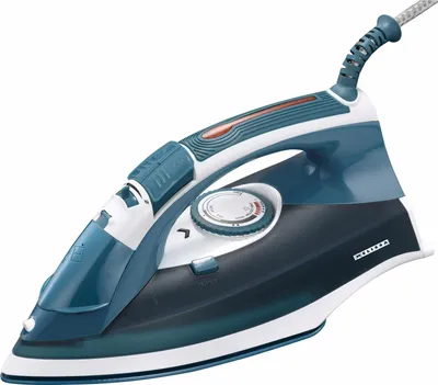 Obrázek produktu pro Napařovací žehlička s keramickou žehlicí plochou, 2200 W, modrá