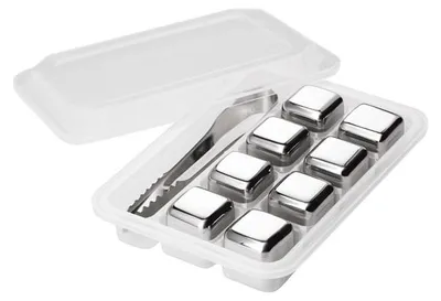 Produktbild von Eiswürfel Set Edelstahl