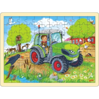 Produktbild von Einlegepuzzle Traktor