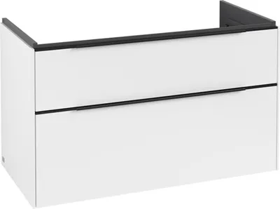 Image de Villeroy & Boch Subway 3.0 armoire sous lavabo, 2 tiroirs, 973x576x478mm, C57001VF