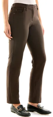 Imagen del producto de Pantalón de tela para mujer, marca Zac & Rachel, modelo Millennium, color chocolate, talla 44