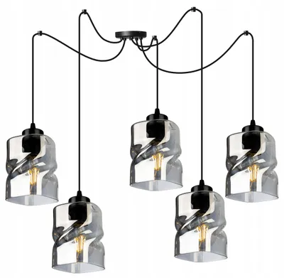 Obrázek produktu pro Moderní Pavouk Zavěšená Lampy Skleněné Lustře