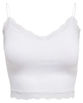 Immagine prodotto di Only Vicky Top cropped senza cuciture in pizzo Damen
