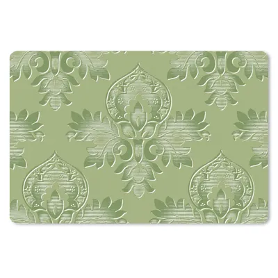 Produktbild von MuchoWow® Mauspad Mousepad Psychedelisch - Blätter - Grün - Vintage - Design 27x18 cm - Mousepads - Maus Mat - Pad - Mausunterlage - Büroartikel - Desk Matten