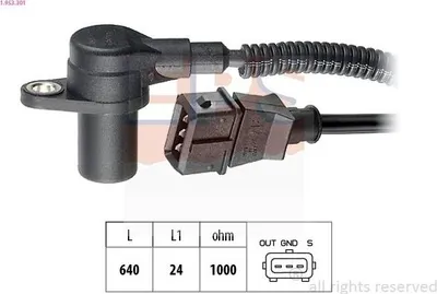 Produktbild von EPS 1.953.301 Kurbelwellensensor Impulsgeber für FIAT DUCATO Pritsche/Fahrgestell (230)